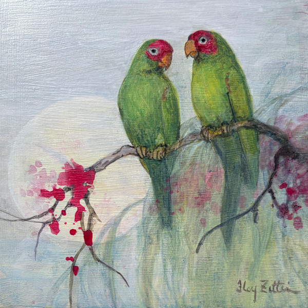 Parrot Pair by Floy Zittin, Image 1.