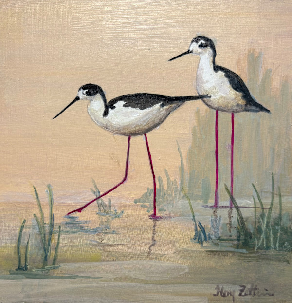 Two Stilts by Floy Zittin, Image 1.