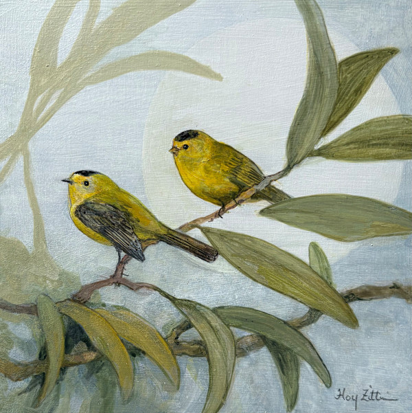 Wilson's Warblers by Floy Zittin, Image 1.