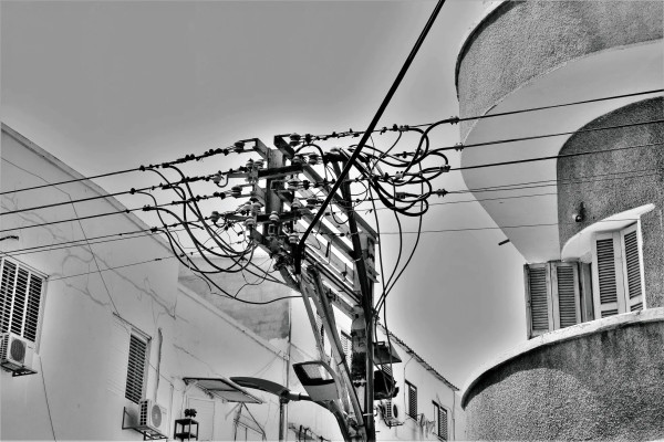 Electricity Wires by Anat Ambar