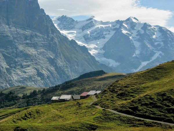 Swiss Alps Landscape by Anat Ambar