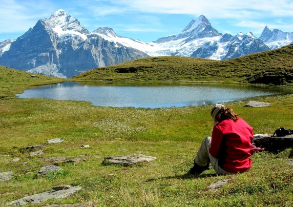 Swiss Alp Hiking by Anat Ambar