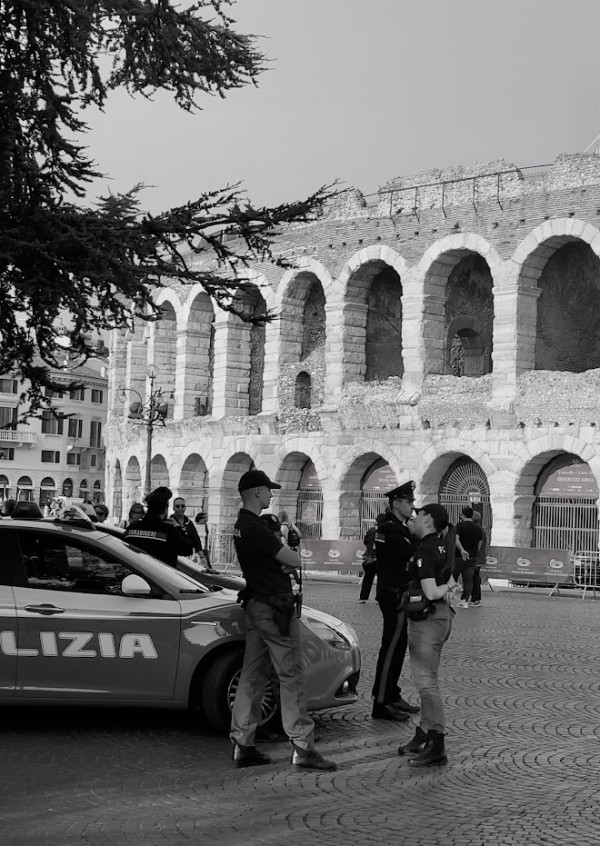 Italian Police by Anat Ambar