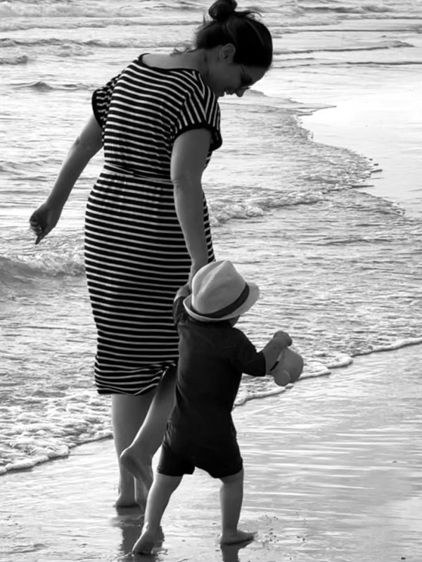 Mother and Son by Anat Ambar