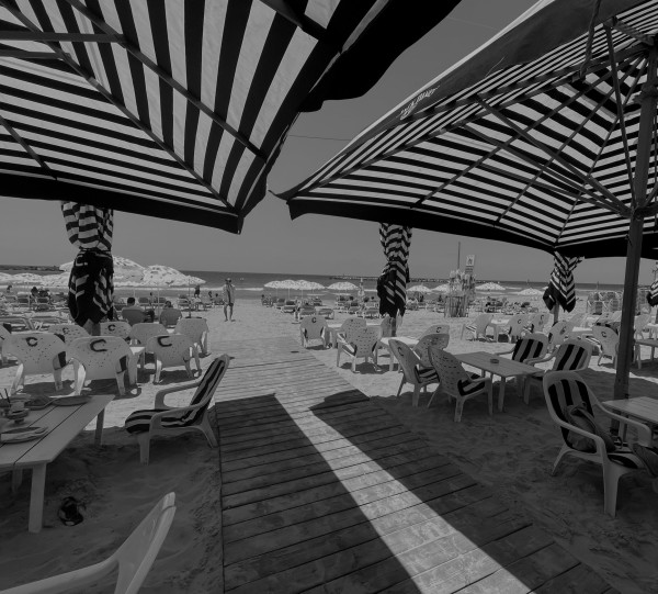 Beach Restuarant by Anat Ambar