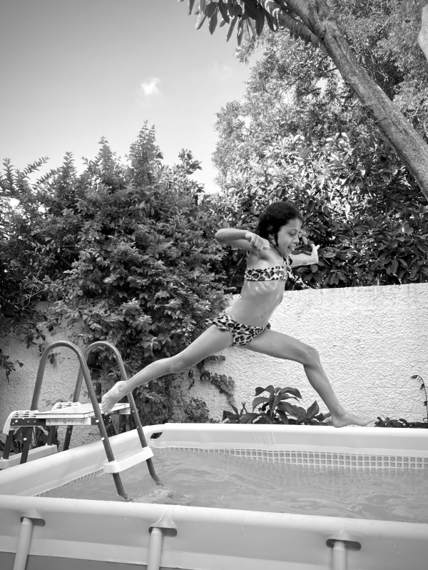 Leaping by Anat Ambar