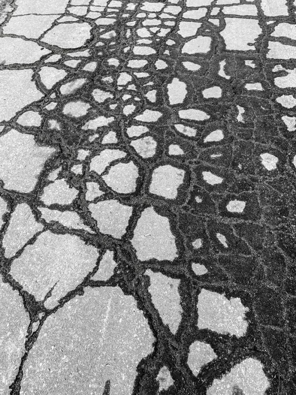 Crecked Asphalt by Anat Ambar