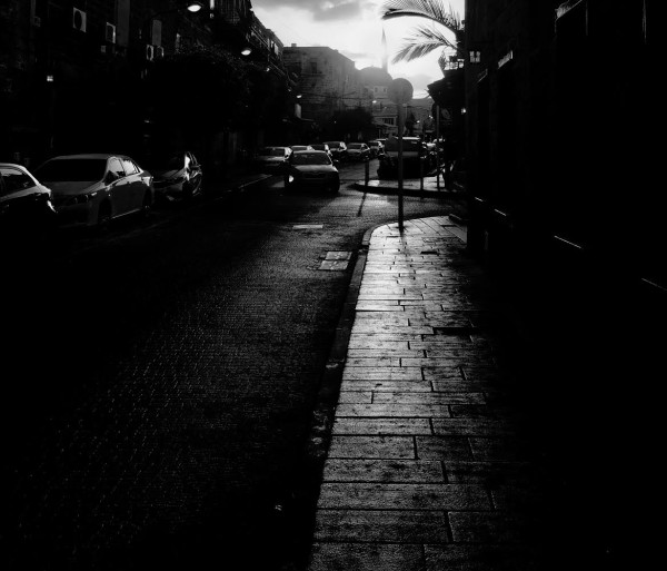 Street at Night by Anat Ambar