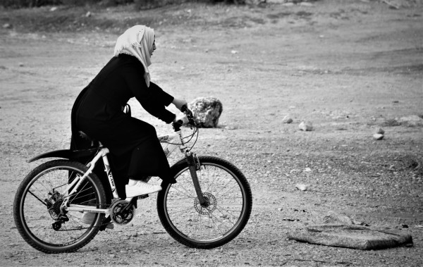 Bicycling by Anat Ambar