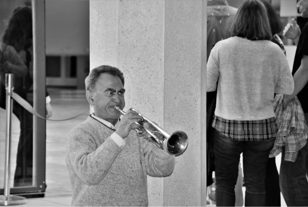 Trumpeter by Anat Ambar