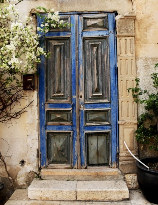 Blue door by Anat Ambar