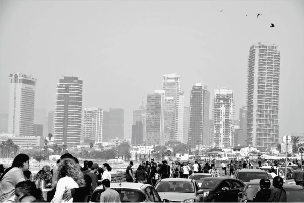 Tel Aviv Fog by Anat Ambar