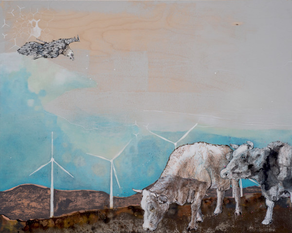 El zamuro y las vacas / The vulture and the cows by eE.l.os