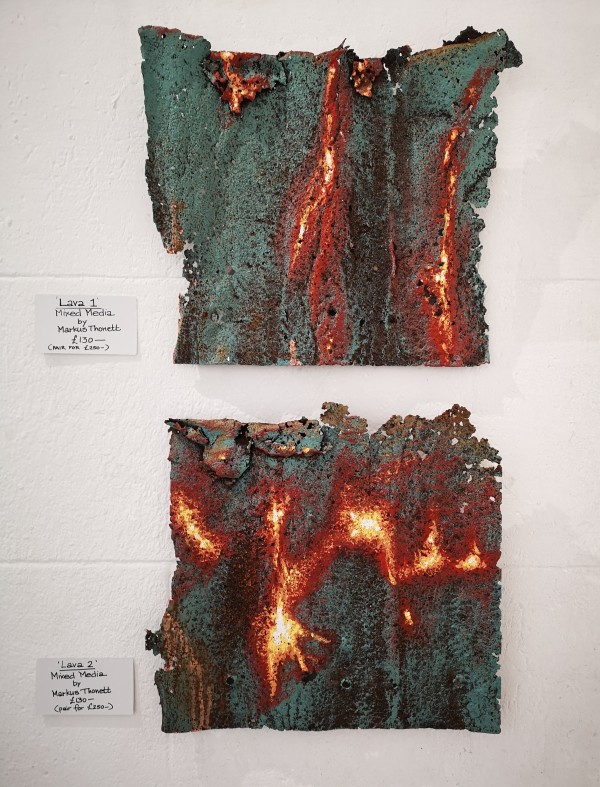 Lava 1 and 2 by Markus Thonett