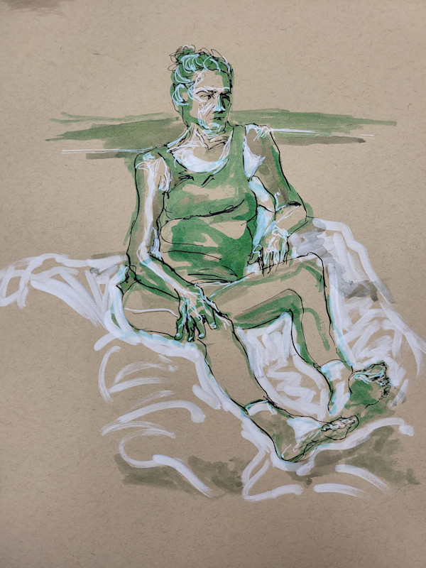life drawing by Brianna Kelly