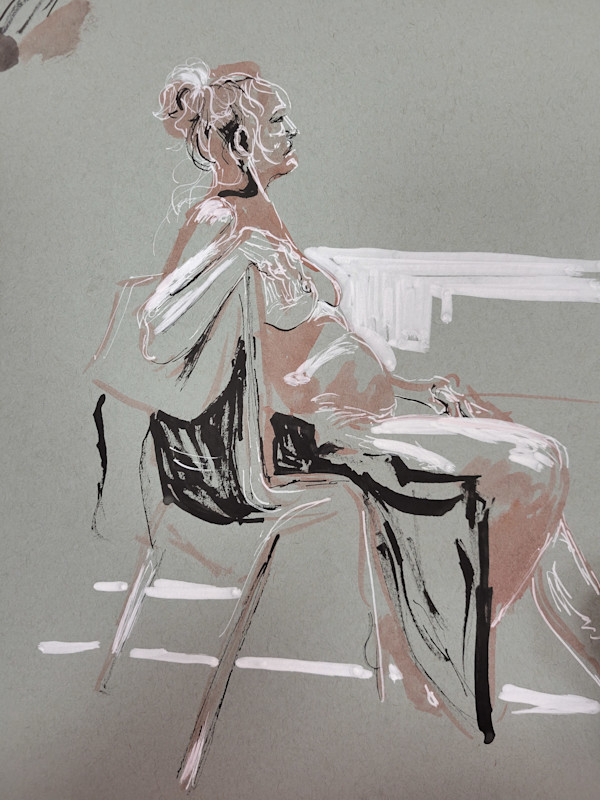 life drawing by Brianna Kelly