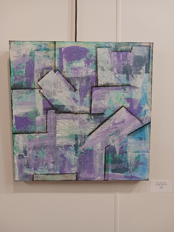 worn purple by Tony Bremner