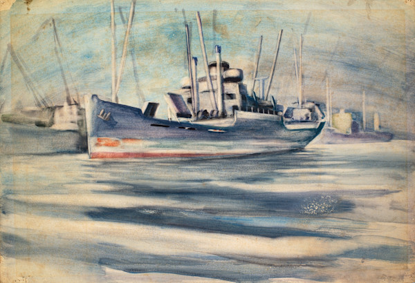 Untitled (Starboard, stern view) by Michael Lester