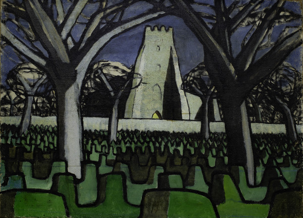 Country Churchyard by Michael Lester