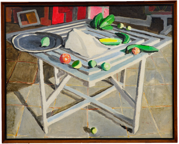 Table with Fruit by Michael Lester