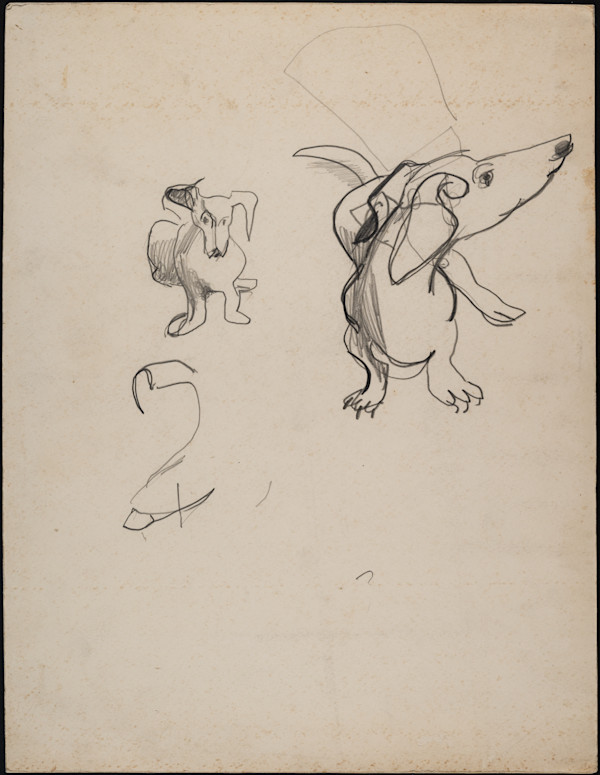 Untitled (Wiener Dog Study II) by Michael Lester, Image 1.