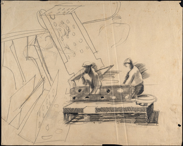 Untitled (Factory Workers) by Michael Lester