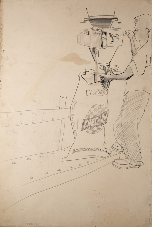 Untitled (Lydford Factory Scenes) by Michael Lester, Image 1.