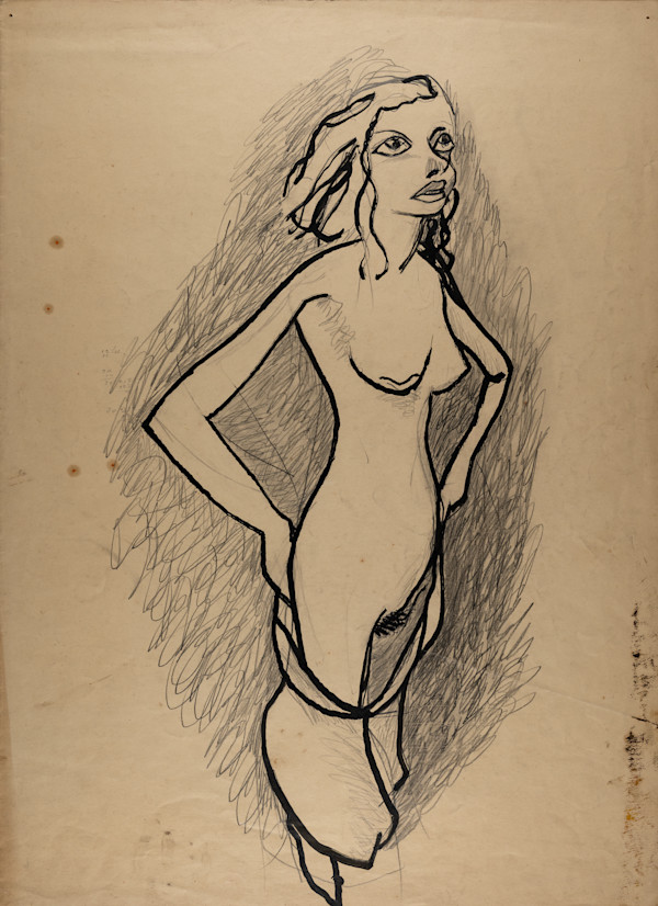 Untitled (Nude Woman) by Michael Lester