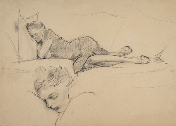 Untitled (Sleeping Woman) by Michael Lester