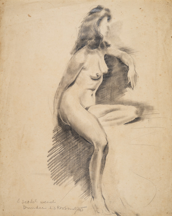 Untitled (A Scotch Wench - Dundee, S.S. Krosno) by Michael Lester