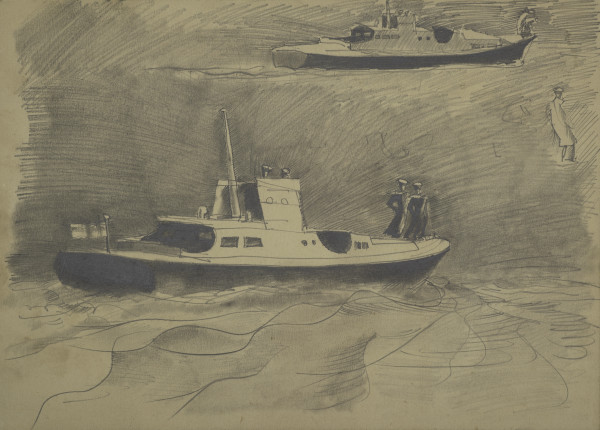 Study for Naval Launch (from Marine Series) 2022.23 by Michael Lester