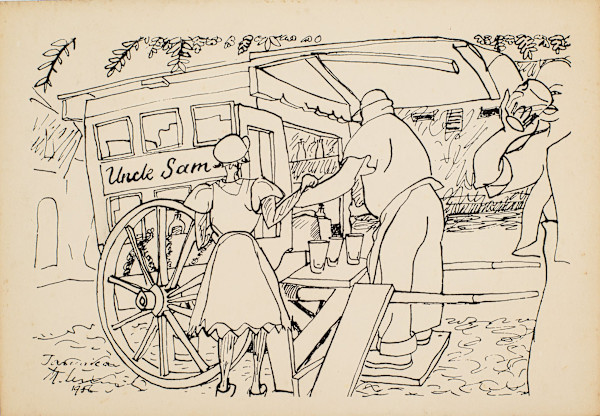 Untitled (‘Uncle Sam’ Drink Cart) No. 2 by Michael Lester, Image 1.