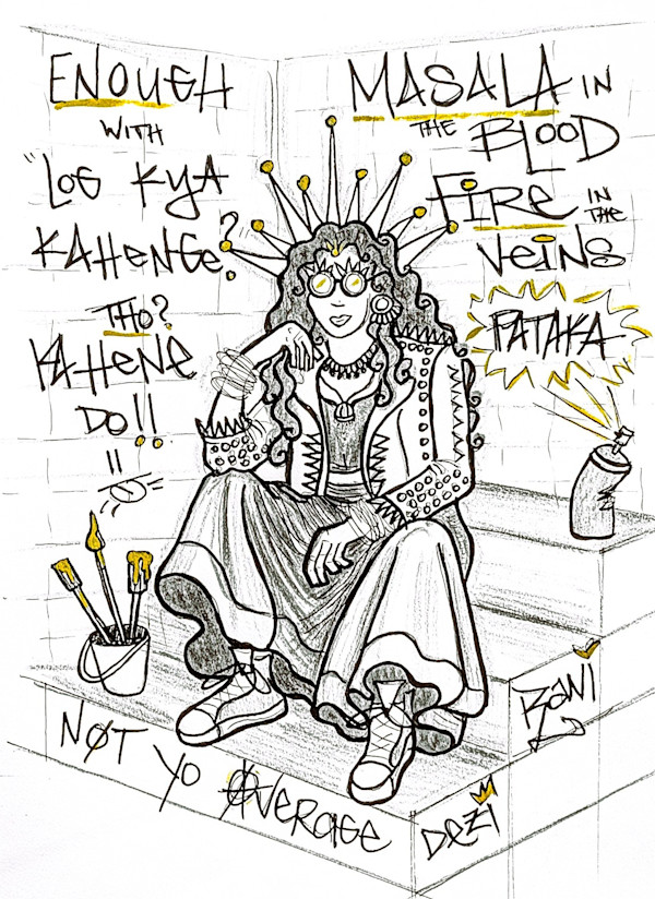 Not Yo Average Dezi Rani by Roshni Patel, Image 1.