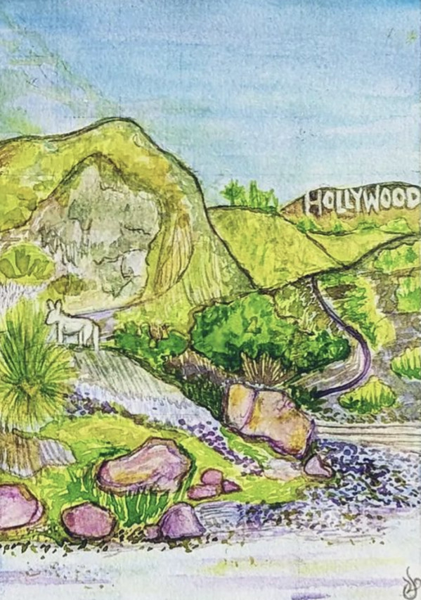 Hollywood Sign, Griffith Park by Roshni Patel