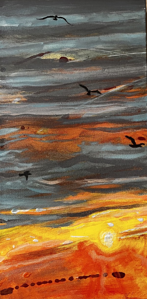 Soaring at the warm up of dusk by Christine Emond, Image 1.