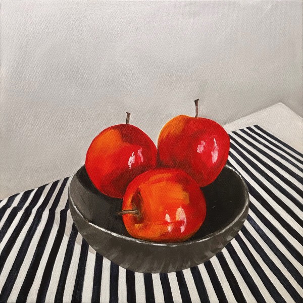 Apples In Bowl | Framed by amanda rubenstein
