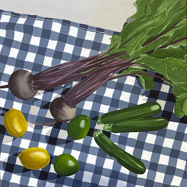 Beetroot On Table | Framed by amanda rubenstein