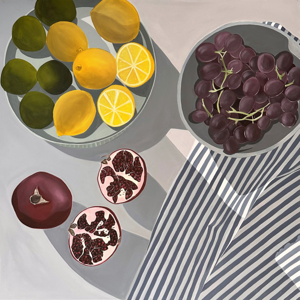 Citrus, Grapes and Pomegranates | Framed by amanda rubenstein
