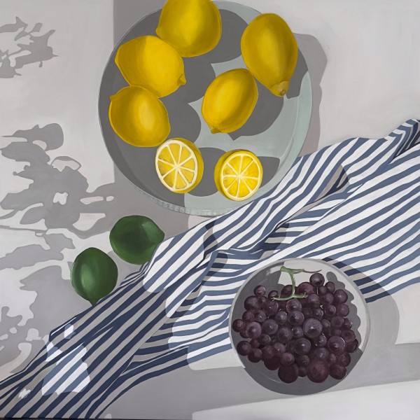 Citrus and Grapes #2 | Framed by amanda rubenstein
