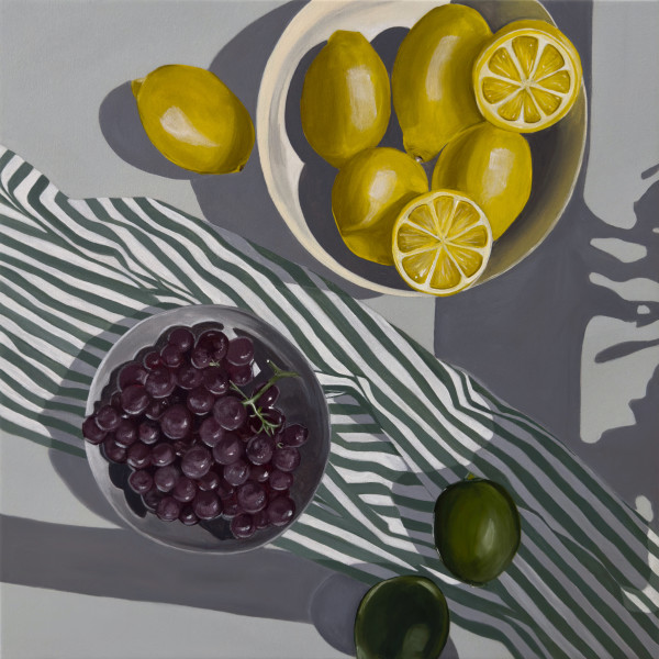 Citrus and Grapes | Framed by amanda rubenstein