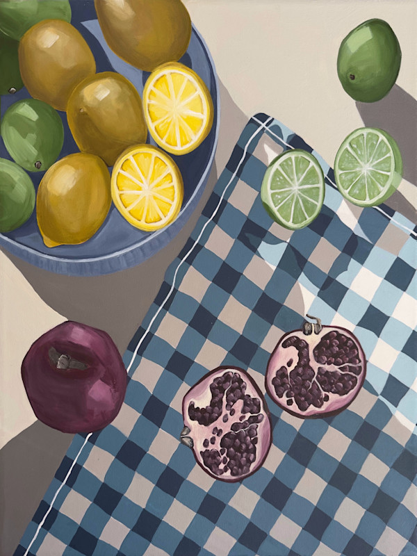 Citrus and Pomegranates #2| Framed by amanda rubenstein, Image 1.