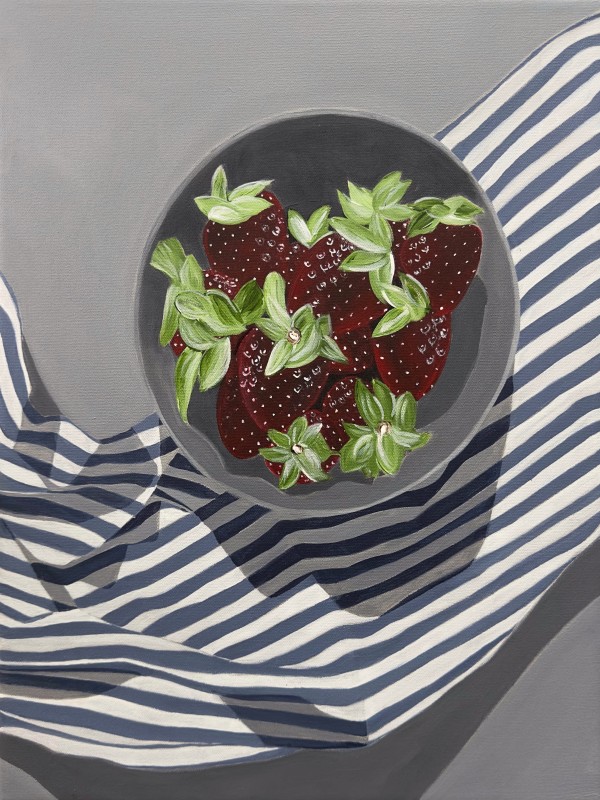Fresh Treats | Strawberries | Framed by amanda rubenstein
