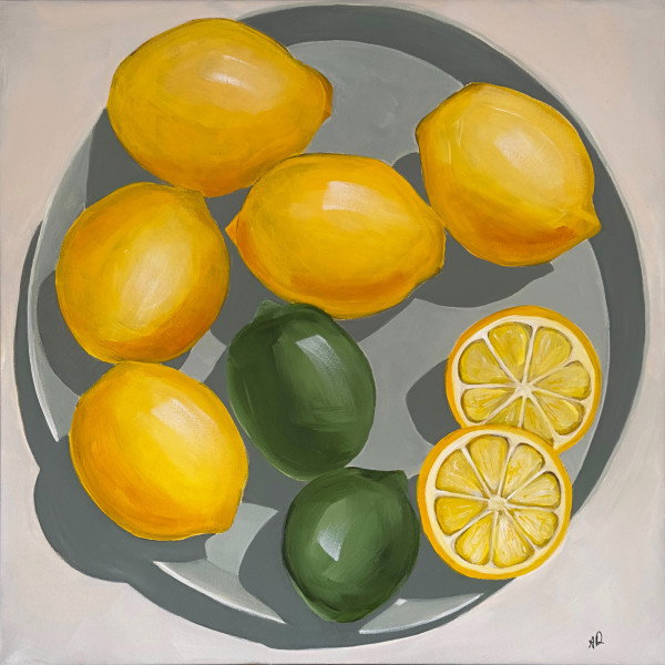 Lemons and Limes | Framed by amanda rubenstein