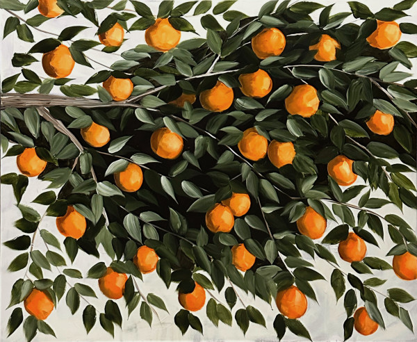 Orange Tree #5 by amanda rubenstein