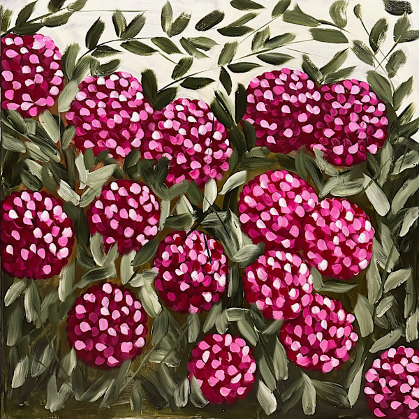 Pink Hydrangeas #2 | Framed by amanda rubenstein, Image 1.