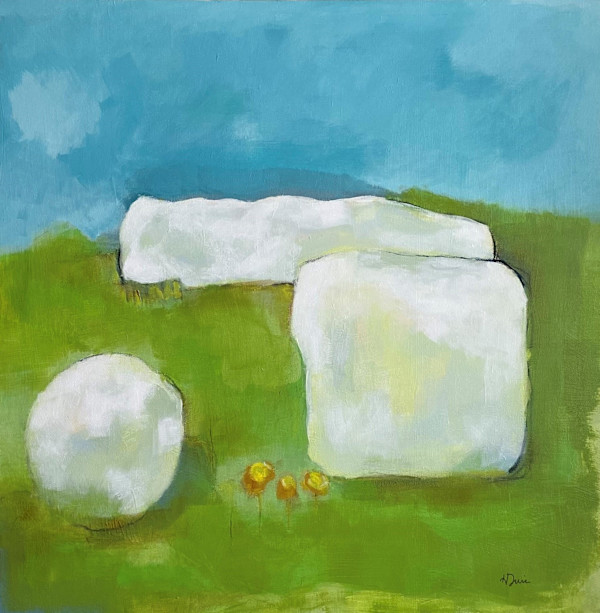 Flinthills Abstract by Heather Duris