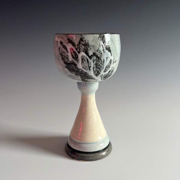 Goblet in Arctic Blue by Kristin Bernhardt Conrad