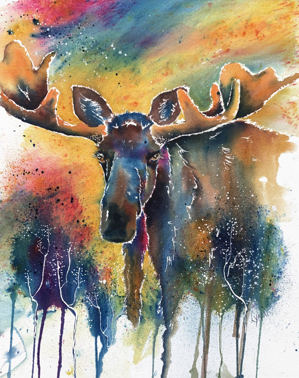 Mr Moose by Lynn Shield