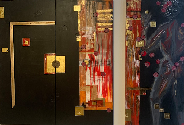 Leaving (Triptych) by Juanita Ayson, Image 1.