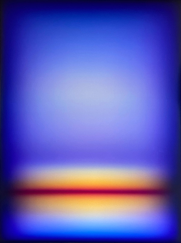 Patrick DeAngelis painting "Day-n-Night" oil on canvas